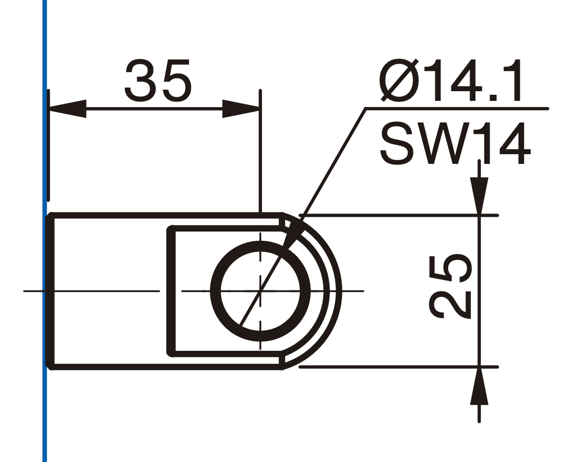 Rod mount E7